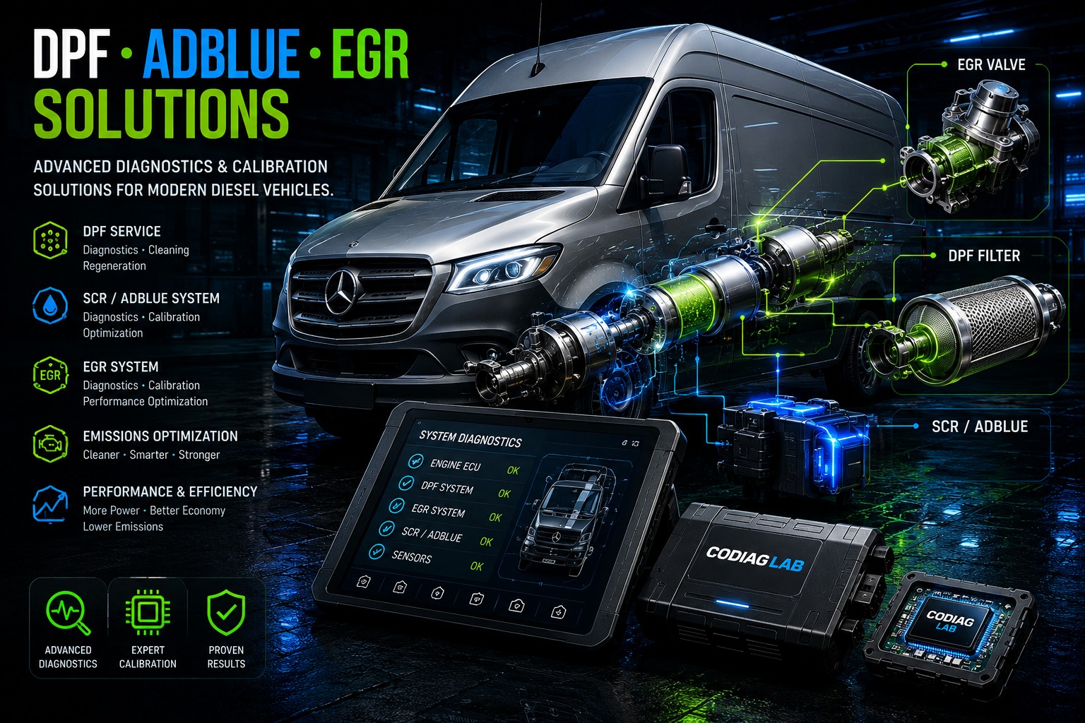 DPF AdBlue EGR Solutions
